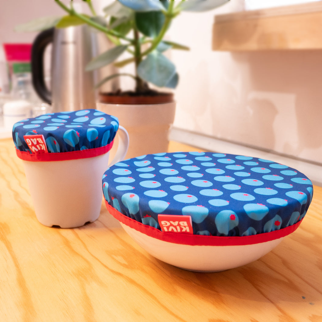 2x Bowl Covers (Blueberry)