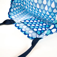 Tote Bag (Drops-blue)