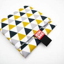 Food Wrap (Triangle-gray-yellow)