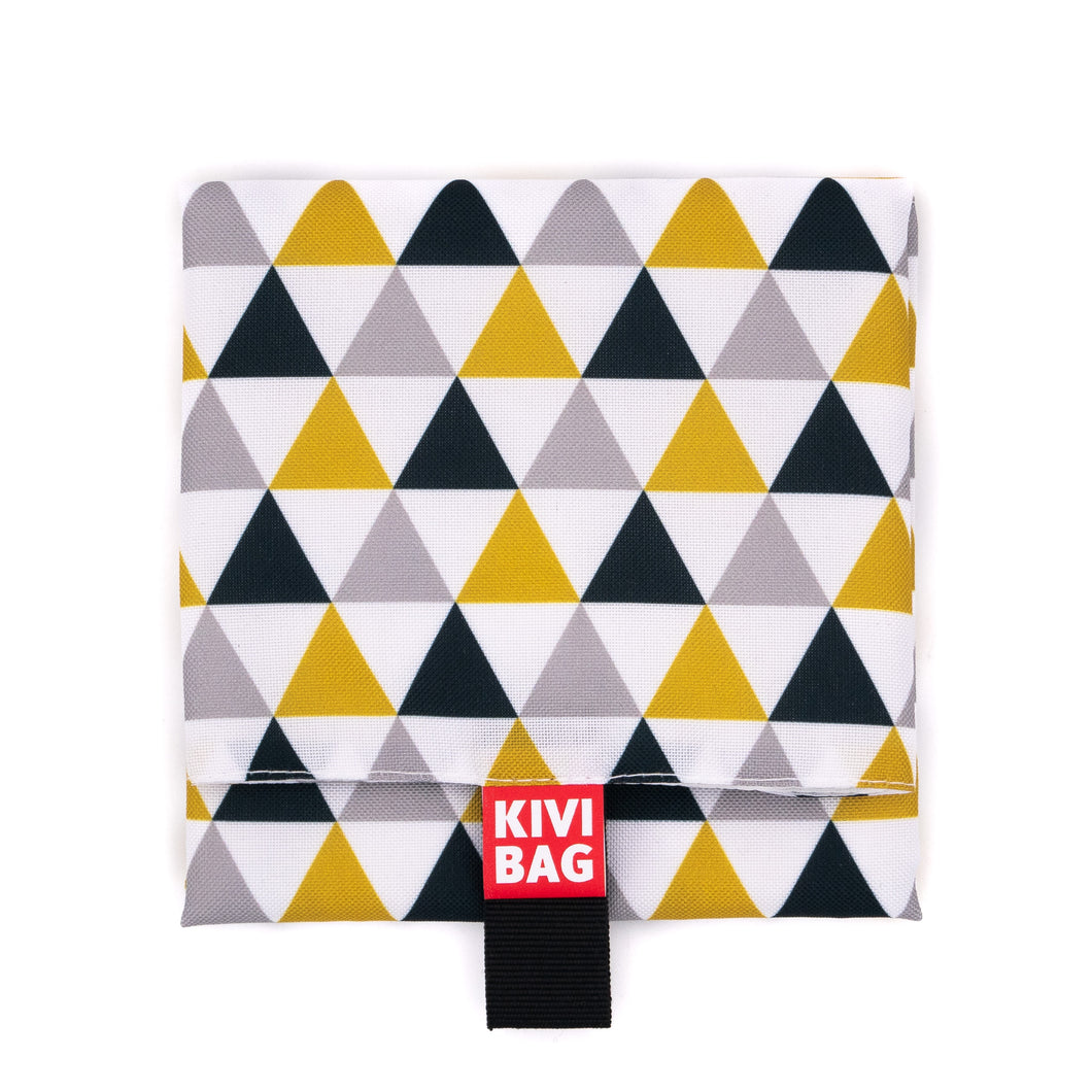 Food Wrap (Triangle-gray-yellow)