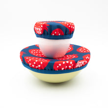 2x Bowl Covers (Pomegranate)
