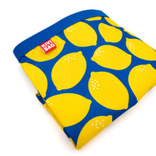 Lunch Bag Large (Lemon Blue)