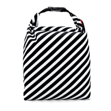 Lunch Bag (Striped B&W)