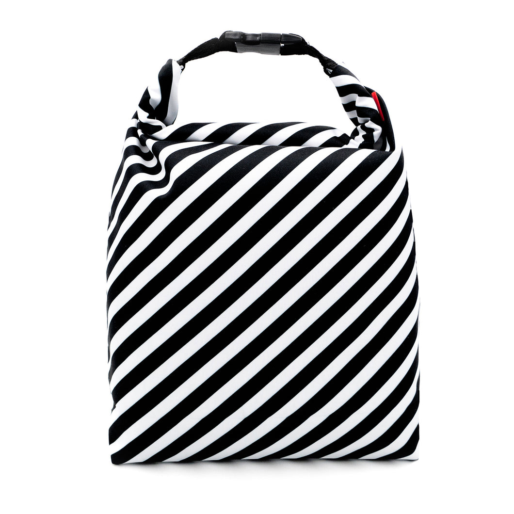 Lunch Bag (Striped B&W)