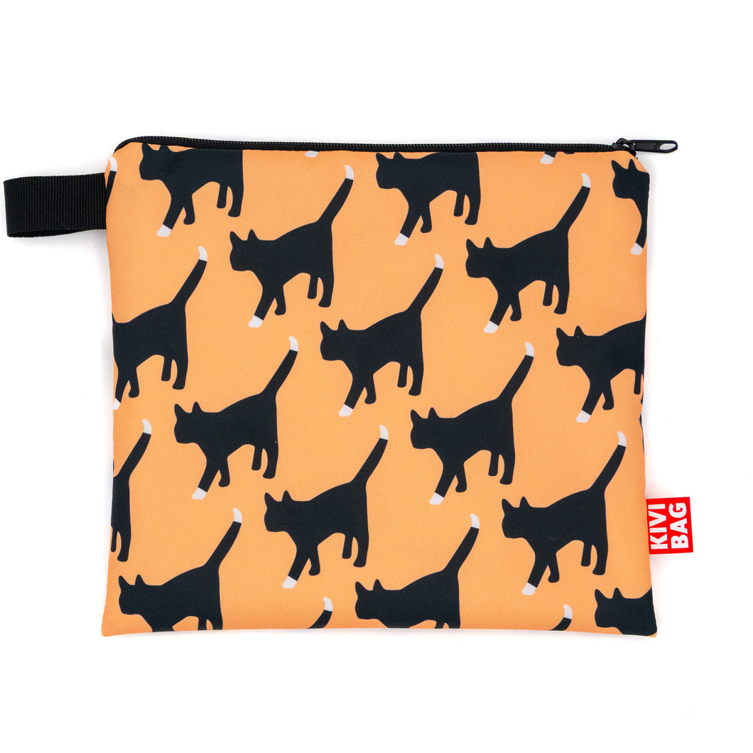 Zipper Bag (Cat Peach)