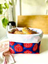 Bread Bag and Basket (Pomegranate)