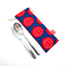 Cutlery Pouch (Pomegranate)