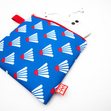 Zipper Bag (Badminton-blue)