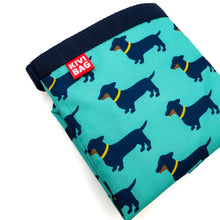 Lunch Bag (Dachshund Turquoise)