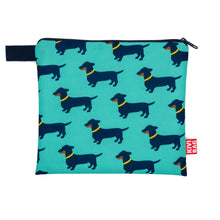 Zipper Bag (Badminton-blue)