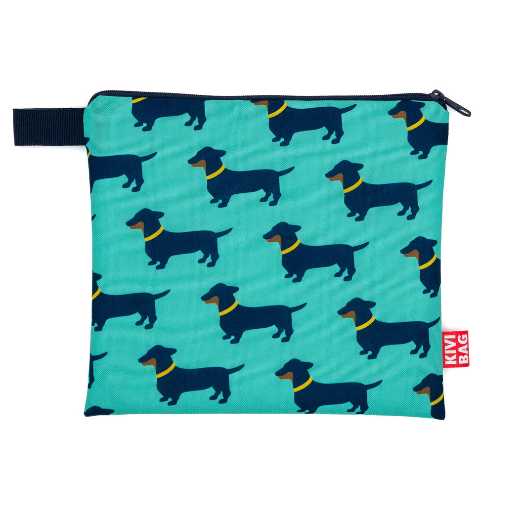 Zipper Bag (Badminton-blue)
