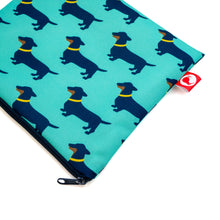 Zipper Bag (Badminton-blue)