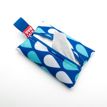 Tissue Holder (Drops-Blue)