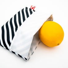 Sandwich Bag (Striped B&W)