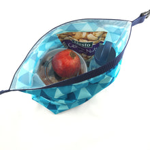 Lunch Bag Large (Triangle Blue) - KIVIBAG